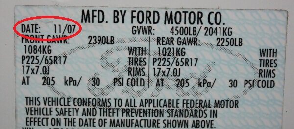 Grade Auto Part | What Is My Vehicle’s Production Date